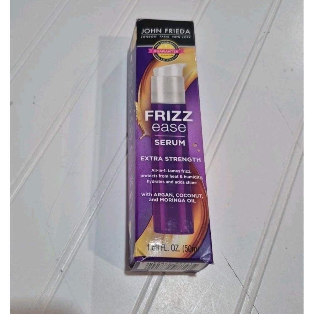 John Frieda Frizz Ease Serum Extra Strength 1.69 oz with Argan & Coconut Oil